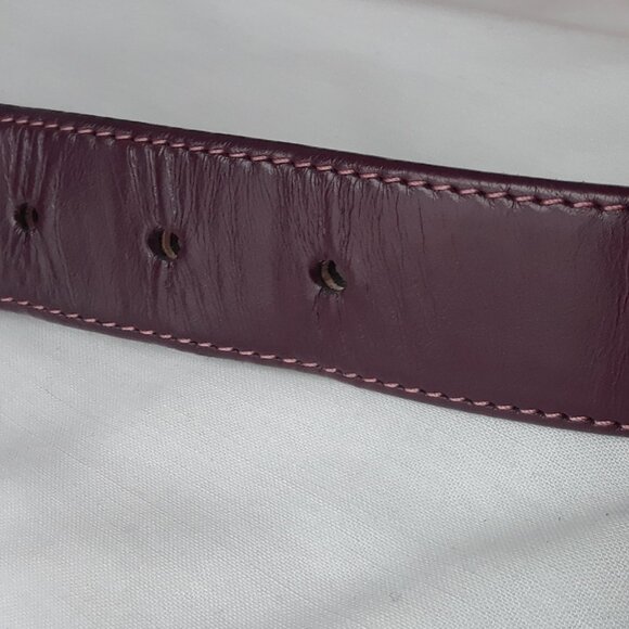 Linda Lundstrom Handmade Genuine Leather Belt - Picture 12 of 13